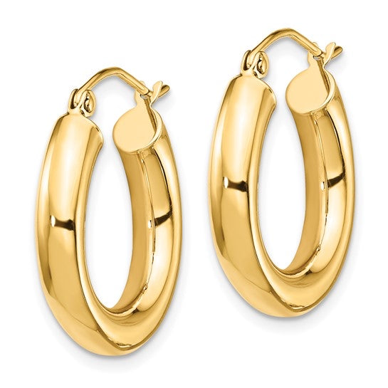 Tube Hoop Earrings